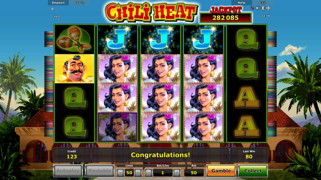 Chili Heat slot