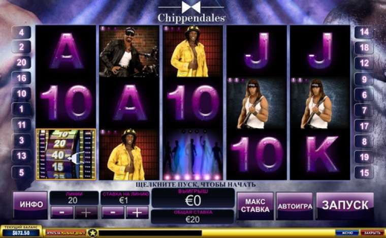 Play Chippendales slot CA