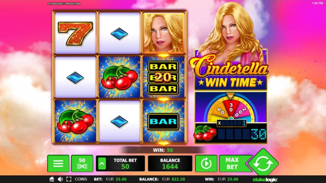 Cinderella Win Time slot