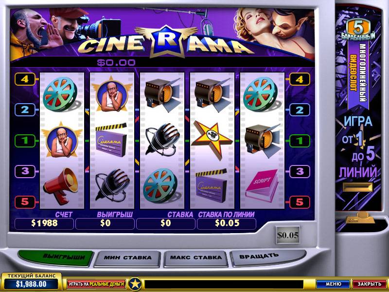 Cinerama slot