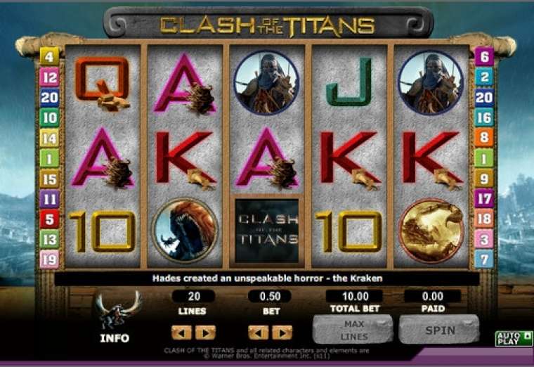 Play Clash of the Titans slot CA