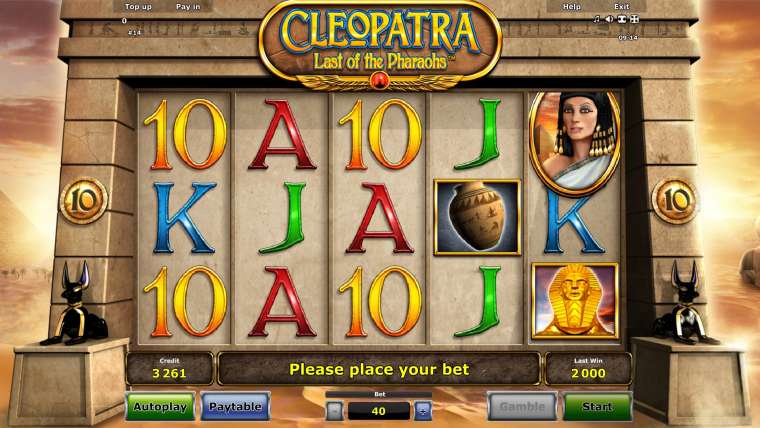Play Cleopatra: Last of the Pharaohs slot CA