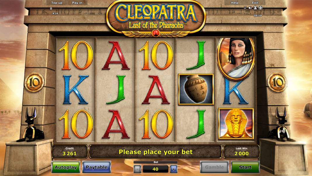 Cleopatra: Last of the Pharaohs slot