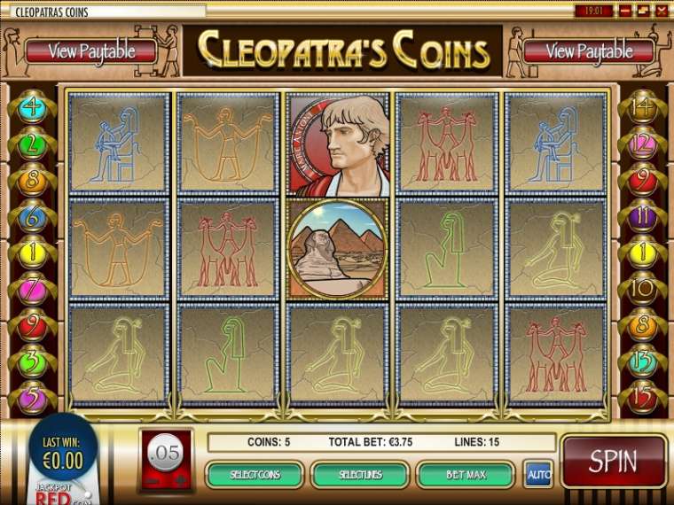 Play Cleopatra's Coins slot CA