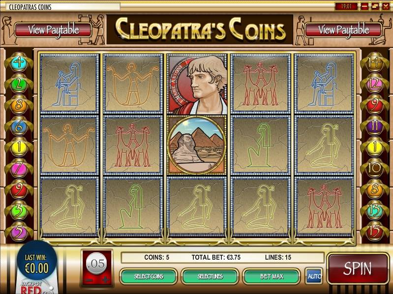 Cleopatra's Coins slot