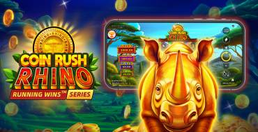 Coin Rush Rhino Running Wins: Slot machine