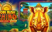 Coin Rush Rhino Running Wins (logo)