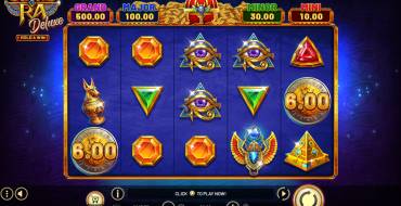 Coins of Ra Deluxe: Slot machine