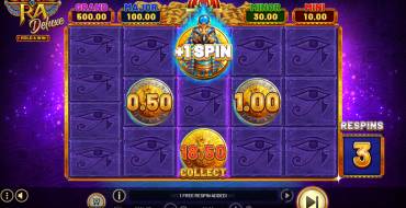 Coins of Ra Deluxe: Respins