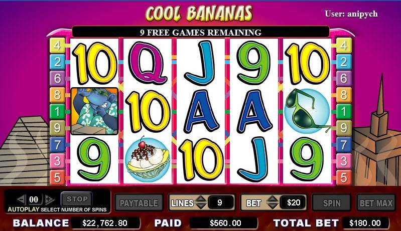Cool Bananas slot