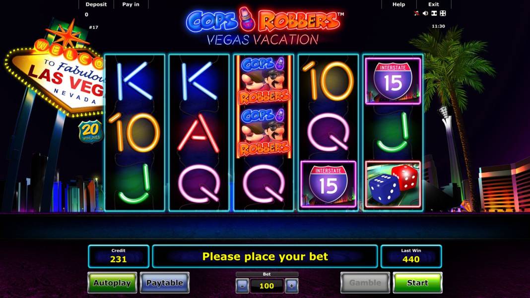 Cops ‘n’ Robbers: Vegas Vacation slot