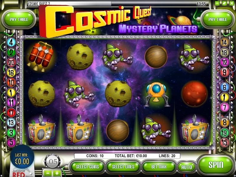 Cosmic Quest: Mystery Planets slot