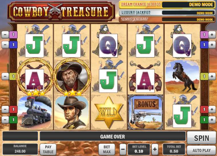 Play Cowboy Treasure slot CA