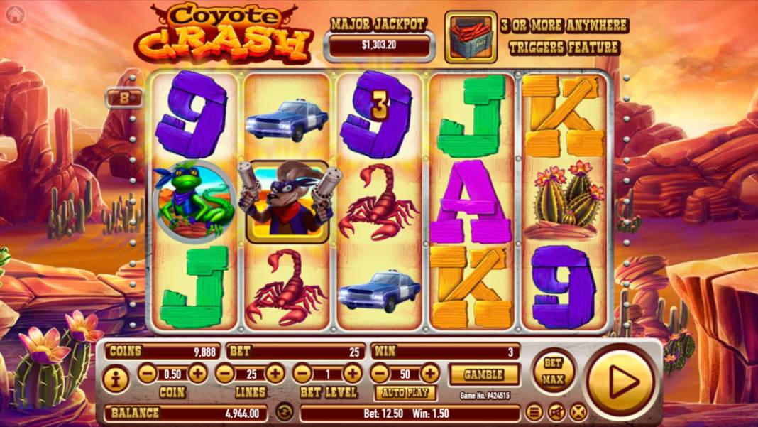 Coyote Crash slot