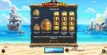 Crabby’s Gold: Unique features