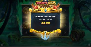 Crabby’s Gold: Winnings