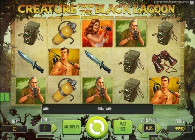 Play Creature from the Black Lagoon slot CA
