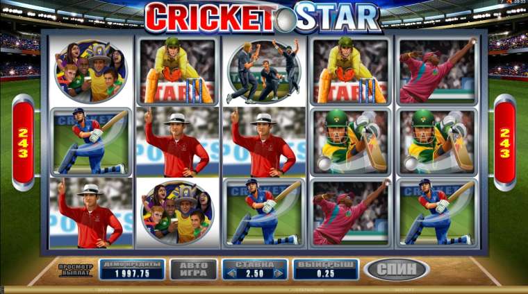 Play Cricket Star slot CA