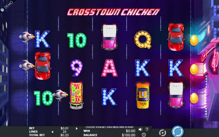 Play Crosstown Chicken slot CA