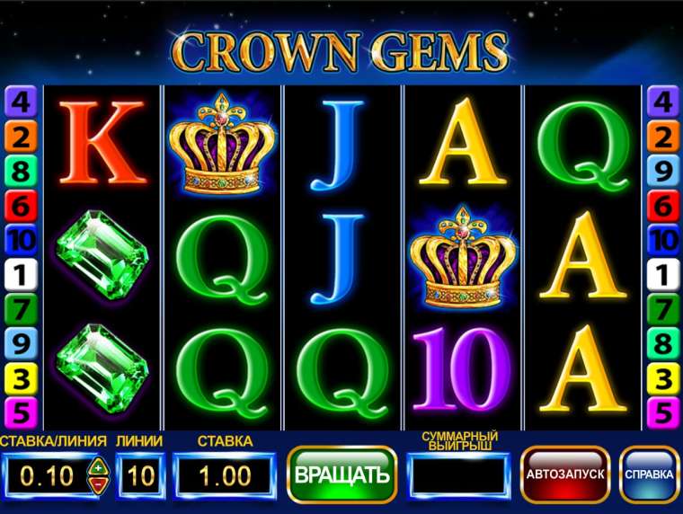 Play Crown Gems slot CA