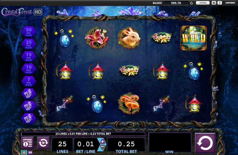 Play Crystal Forest HD slot CA