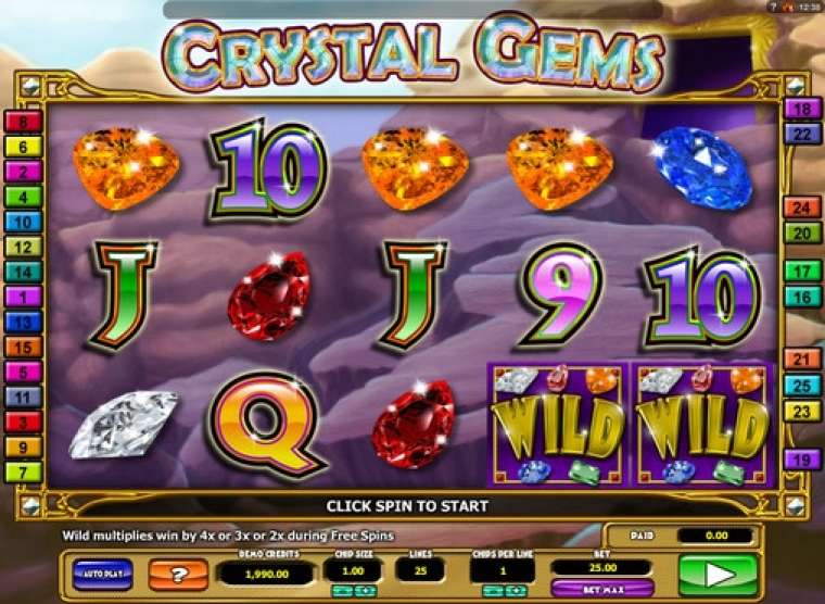 Play Crystal Gems slot CA