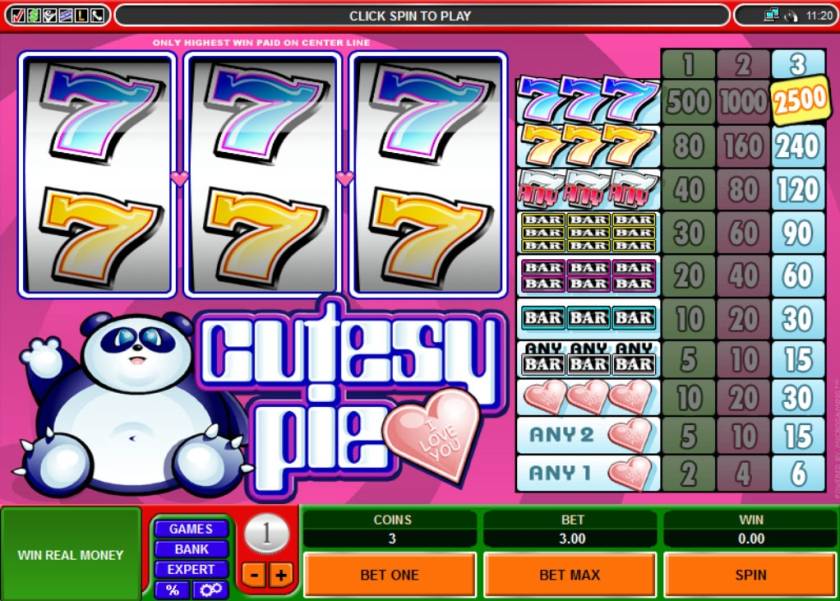 Cutesy Pie slot