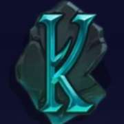 K symbol in Merlin and the Ice Queen Morgana slot