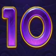 10 symbol in Book del Sol: Multiplier slot