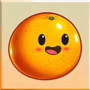 Orange symbol symbol in Tooty Fruity Fruits slot