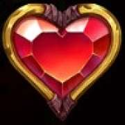 Hearts symbol in Magician's Secrets slot