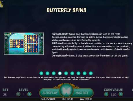 Butterfly Staxx, New Game Butterfly Staxx 2 from NetEnt in Canada slide_6