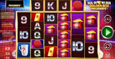 Deal or No Deal: Golden Box Megaways: Slot machine