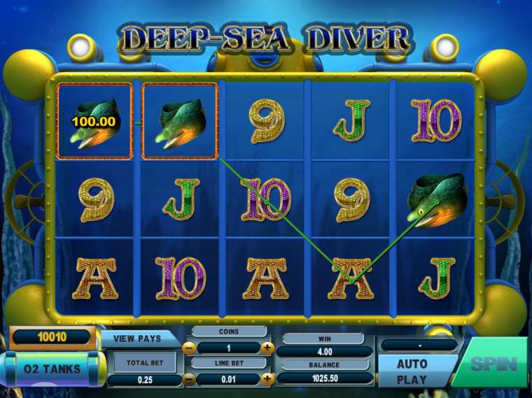 Play Deep Sea Diver slot CA