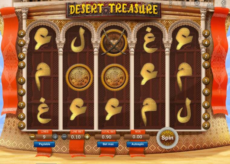 Play Desert Treasure slot CA