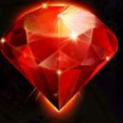 Ruby symbol in Book Of Diamonds Reloaded slot