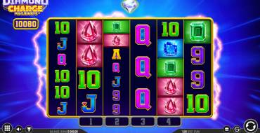 Diamond Charge Megaways: Interface