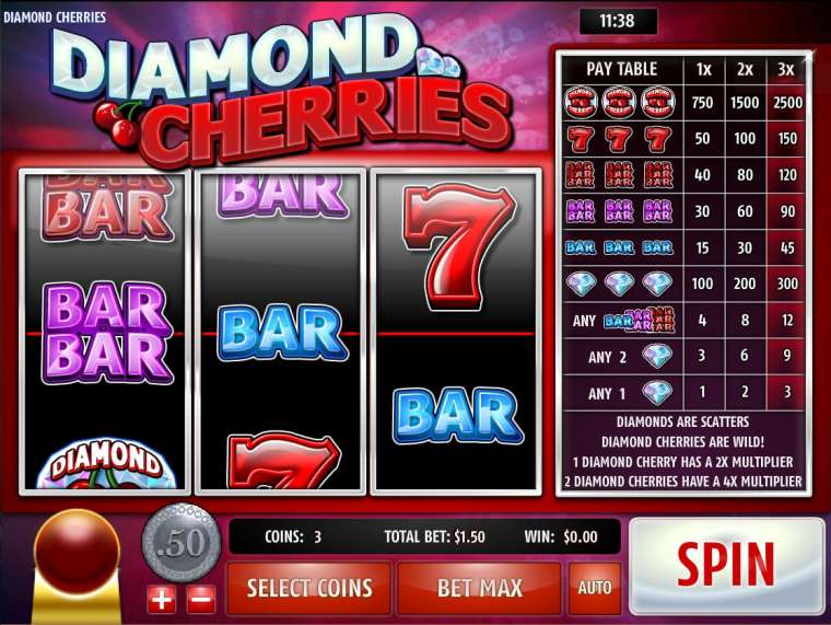 Play Diamond Cherries slot CA