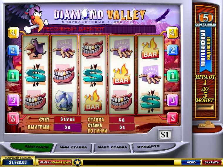 Play Diamond Valley slot CA