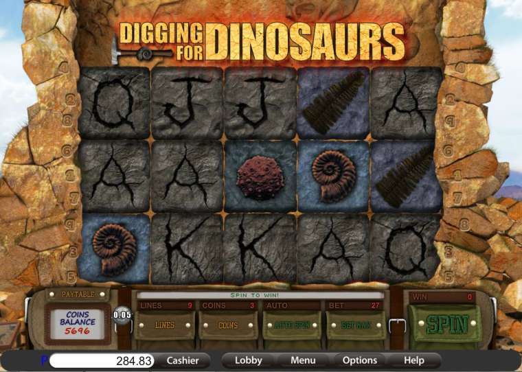 Play Digging for Dinosaurs slot CA