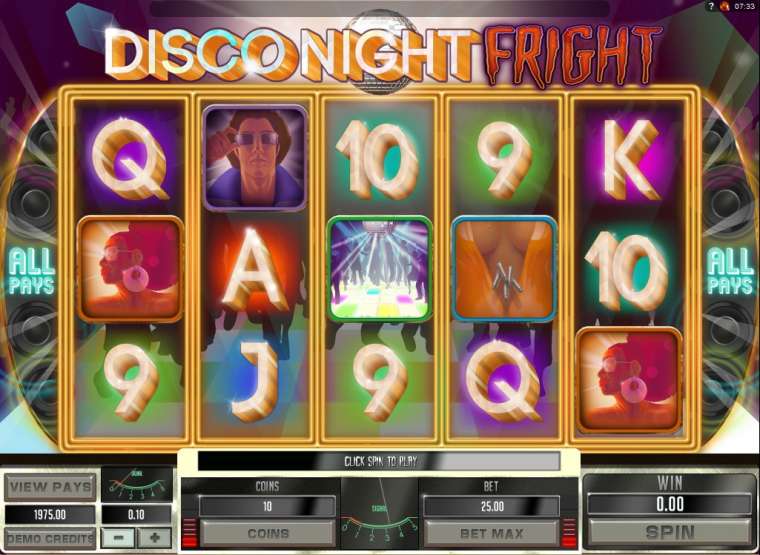 Play Disco Night Fright slot CA