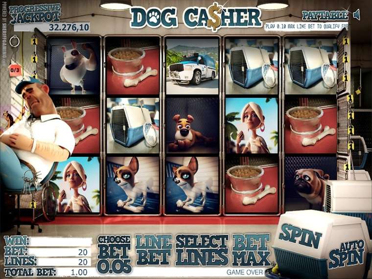 Play Dog Casher slot CA