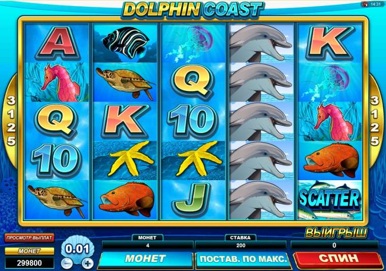 Play Dolphin Coast slot CA