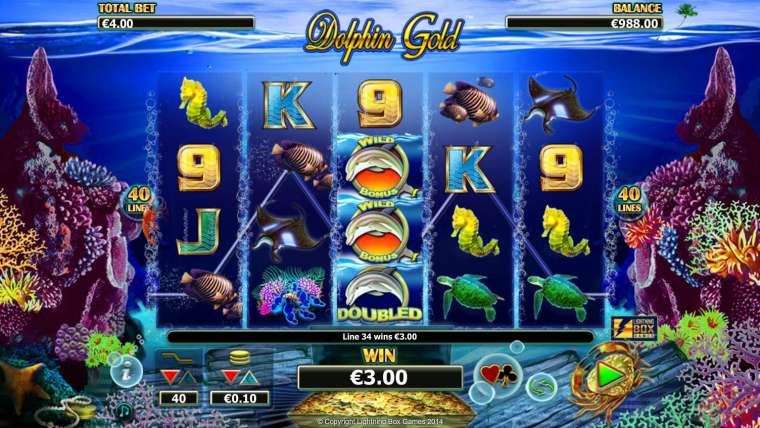 Play Dolphin Gold slot CA