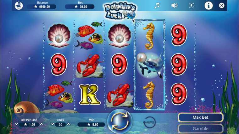 Play Dolphin’s Luck slot CA