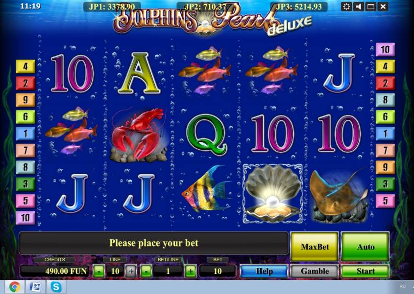 Dolphin’s Pearl Deluxe slot