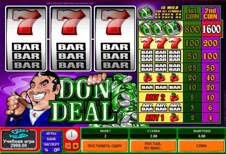 Play Don Deal slot CA