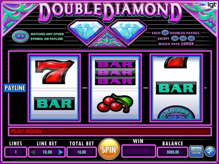 Play Double Diamond slot CA