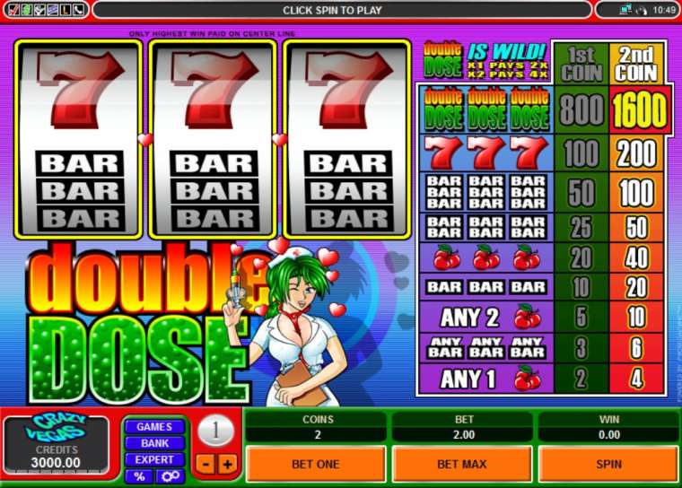 Play Double Dose slot CA