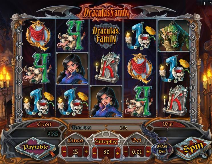 Dracula’s Family slot